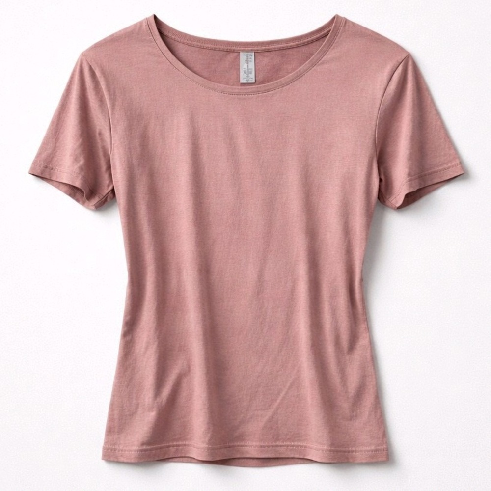 32 Degree Women's Scoop Neck T Shirt Pink Large Cool Stretch Short Sleeve